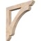 Ekena Millwork Legacy Slat Smooth Bracket, Douglas Fir, 5 1/2"W x 48"D x 48"H BKT06X48X48LEC06SDF - alternate 1